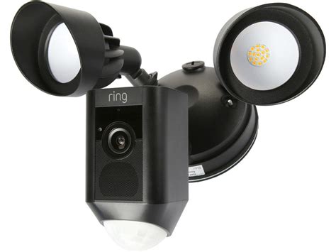 Ring Floodlight Cam, Motion-Activated HD Security Camera with built-in Floodlights, a Siren ...
