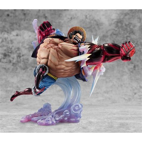 ONE PIECE - Monkey D. Luffy Gear 4 Boundman V2 - Statue P.O.P 27cm : ShopForGeek.com: Figurines ...