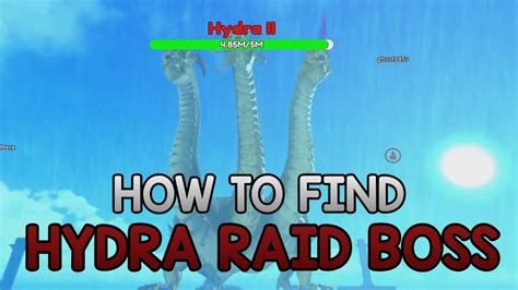 How To Find Hydra Raid Boss | King Legacy - YouTube