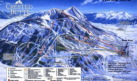 Crested Butte Ski Trail Map