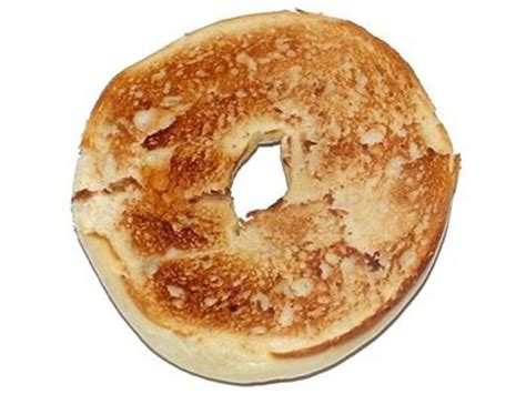 “Scooped” Bagel. Unfortunately an average plain bagel is about 300 calories. My trick is to ...