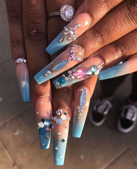 💅🏼Queen Nails💅🏼 no Instagram: “blue 💙 ... • • • • • Follow @queen_nails19_ For More💅🏽 📸: @queen ...