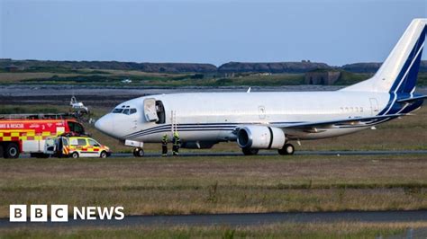 Isle of Man Airport runway reopens after emergency landing oil spill