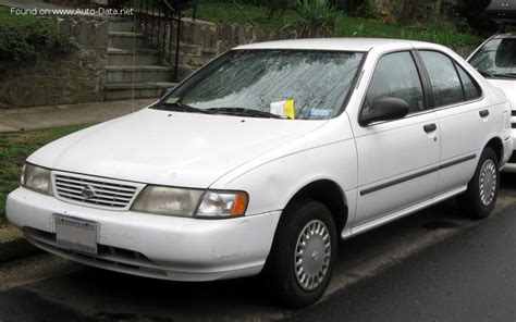 1994 Nissan Sentra (B14) 1.6i 16V (107 CV) | Ficha técnica y consumo , Medidas