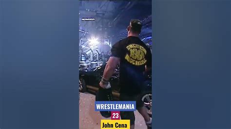 John Cena Wrestlemania 23 Entrance #youtubefeed #viral #shortvideo #shorts - YouTube