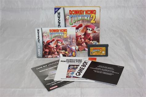 Donkey Kong Country 2 (Nintendo Game Boy Advance, 2004) Complete in Box ...