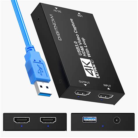 Buy Capture Card 4k HDMI to USB, Video Capture Card USB3.0, Game Capture Card, Video Capture ...