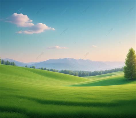 Beautiful Meadow With Fresh Grass Background, Flower, Nature, Grass ...