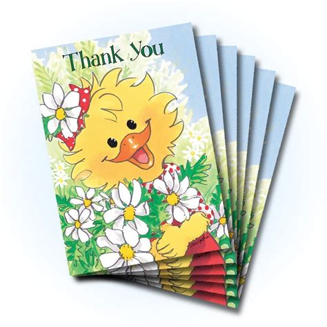 Thank You Daisies Thank You Greeting Card – Suzy's Zoo Store