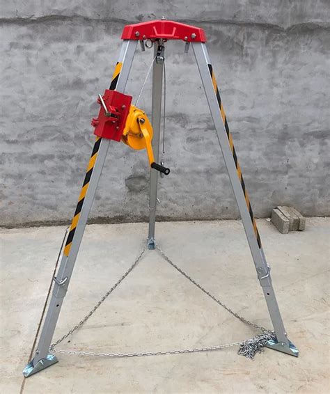 Aluminum Emergency Rescue Tripod Safety Tripod And Winch - Buy Lifting Tripod,Rescue Tripod ...