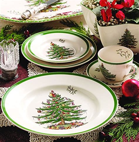 Spode Christmas Tree 4-Piece Dinnerware Place Setting, Service for 1 ...