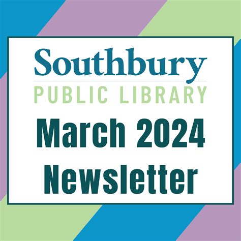 March Events at the Southbury Public Library | Southbury Public Library