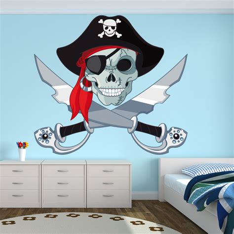 Wallstickers folies : Pirate Wall Stickers