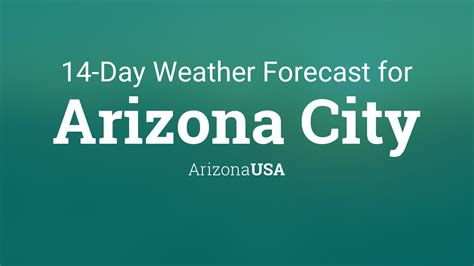 Arizona City, Arizona, USA 14 day weather forecast