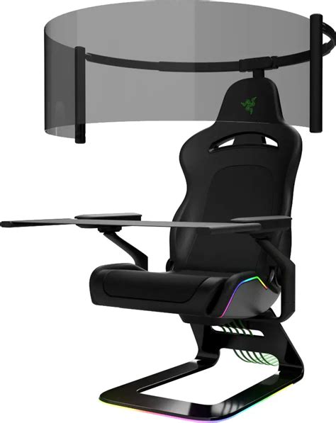 Razer reveals quirky RGB mask and a gaming chair with a TV at CES 2021