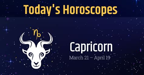 Capricorn Horoscope for Today | Today’s Capricorn Horoscope -Monday-14 ...