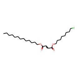 Fumaric acid, 8-chlorooctyl tridecyl ester - Chemical & Physical Properties by Cheméo