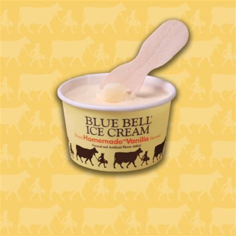 Blue Bell® Homemade Vanilla Ice Cream Cups, 12 ct / 3 fl oz - Baker’s