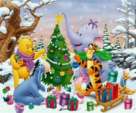 Disney Christmas | Winnie the pooh christmas, Winnie the pooh, Winnie ...