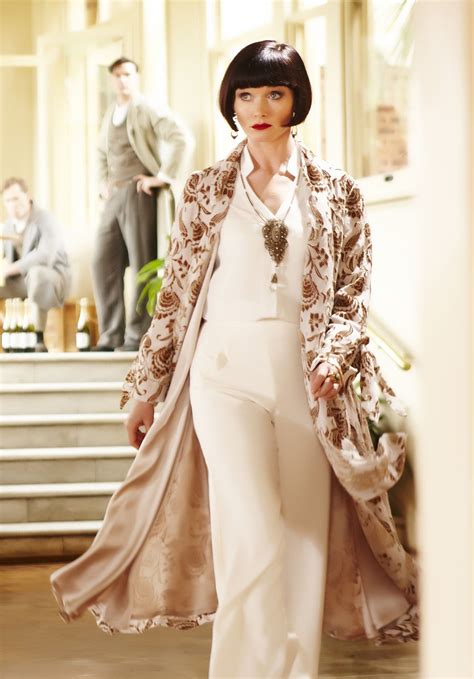 Miss Phryne Fisher (Essie Davis) in 'Murder in the Dark' (Series 1, Episode 12), Miss Fisher's ...