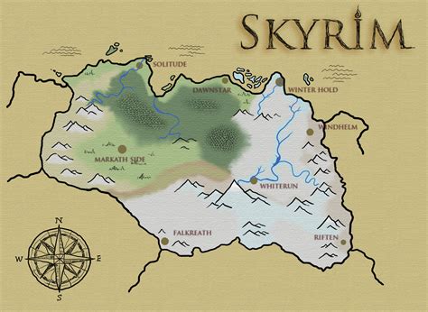 Skyrim Map - Skyrim Map - Over 25 Different Maps of Skyrim to Map Out ... / Choose between ...