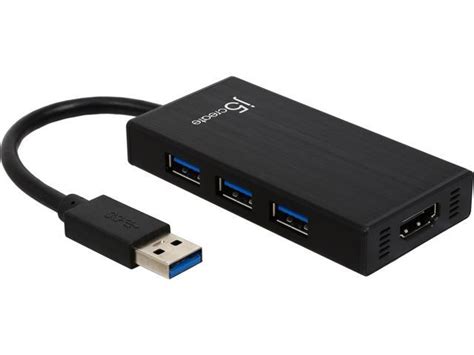 J5create JUH450 USB 3.0 HDMI & 3-Port HUB - Newegg.com