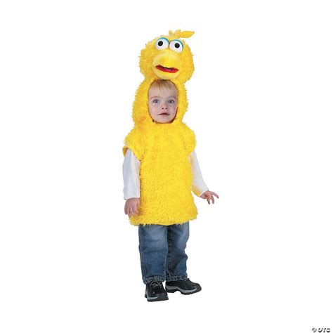 Toddler Sesame Street™ Big Bird Vest Costume | Oriental Trading