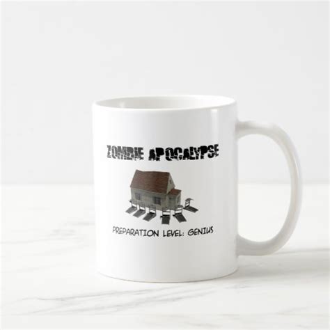 Zombie Apocalypse Genius Level Coffee Cup Coffee Mug | Zazzle