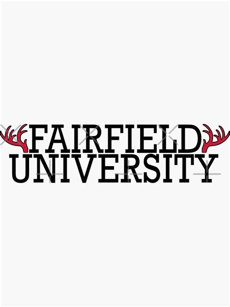 "Fairfield University Stags" Sticker for Sale by AnnabelsBelongs | Redbubble