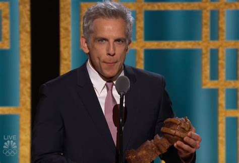 Ben Stiller Debuts Newly Dyed Gray Hair While Presenting at the Golden ...