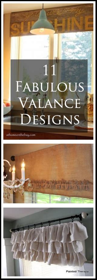 11 Fabulous Valance Designs - Sunlit Spaces