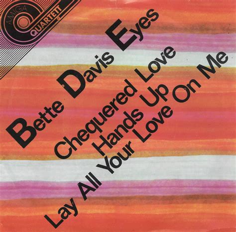 Bette Davis Eyes (1982, Vinyl) | Discogs