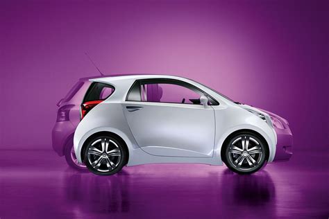 Look how little the Toyota IQ is! Toyota Aygo, Toyota Cars, Toyota Celica, Mini Trucks, Mini ...