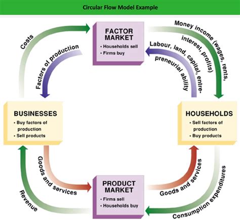 In a diagram of the circular flow of economic activity, businesses A. Receive goods and services ...