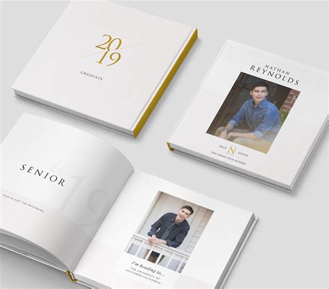 Graduation Photo Book Template