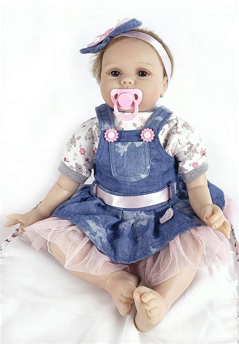 ZIYIUI Lifelike Reborn Baby Dolls 22 inch 55cm Real Touch Soft Vinyl ...