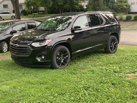 My 2019 Traverse Redline Edition. Had it almost a year. Love this ride : r/Chevy