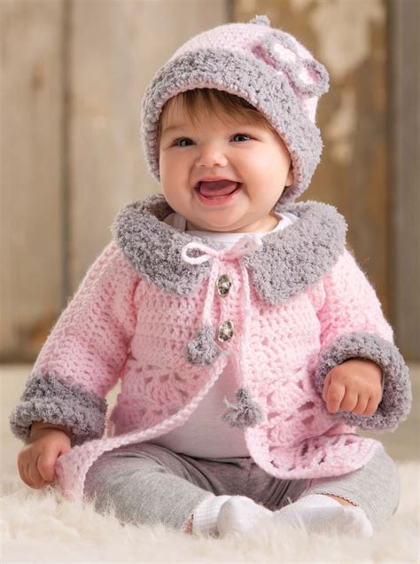 Modern Baby Sweater Set