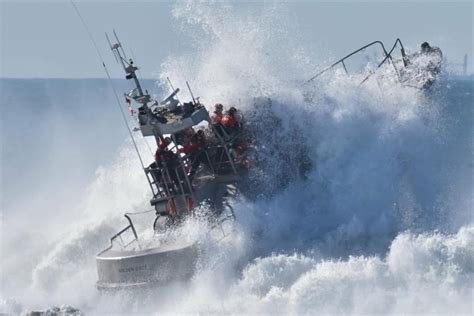 Coast Guard training in massive surf captured in stunning photos