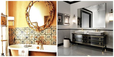 Italian style bathroom: fashionable options from antiquity to present