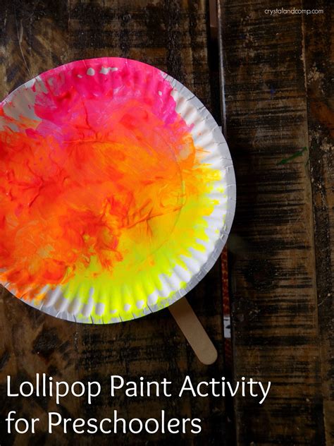 L is for Lollipop Paint Activity | CrystalandComp.com