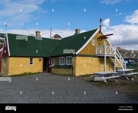 First and Oldest house 1756 Sisimiut Museum West Greenland former home of Niels Egede son of ...