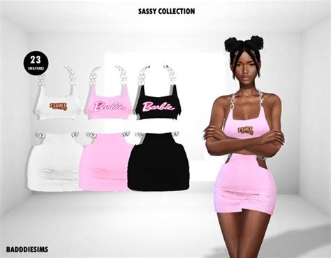 SASSY DRESS COLLECTION | BADDDIESIMS on Patreon | Sims 4 cc kids clothing, Sims 4 mods clothes ...