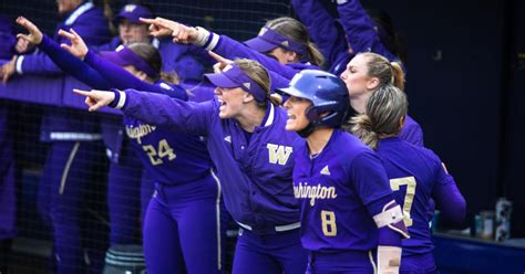 Washington softball kicks off season with strong victory | Softball ...