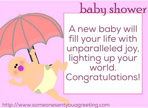 Baby Shower Wishes and Messages - Someone Sent You A Greeting