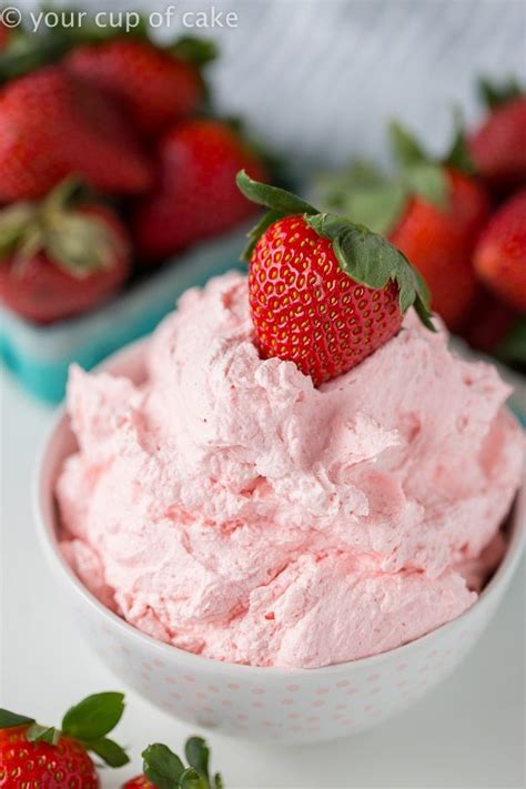 Strawberry Whipped Cream | Strawberry whipped cream, Strawberry recipes ...