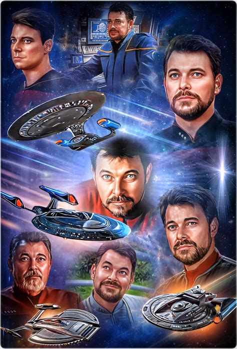 William T. Riker by REVO-COLLAGE on DeviantArt