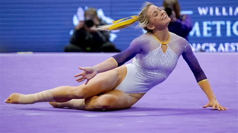 Livvy Dunne is LSU whirling dervish in impressive gymnastic moves