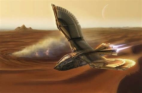 Ornithopter Dune Concept Art