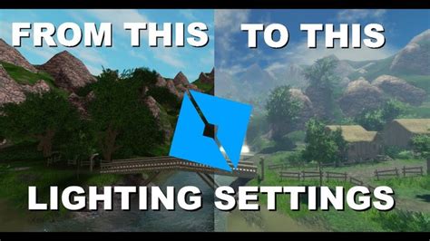 Realistic Lighting Settings ROBLOX STUDIO (Tutorial) in 2024 | Roblox, Tutorial, Studio